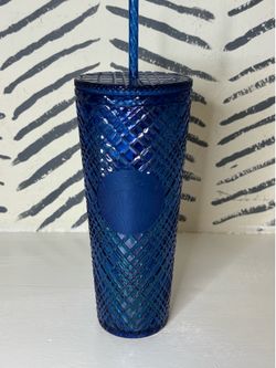Starbucks Blue Studded Cold Cup – 24 oz – New