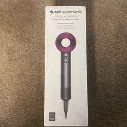 Dyson Supersonic Hair Dryer (Iron/Fuchsia)