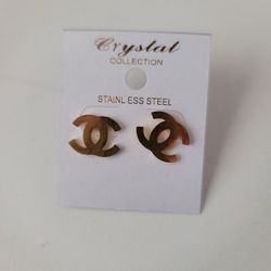 Fashion Earrings Gold New