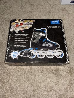 Inline Skates (Teen Adult Size 6-7)