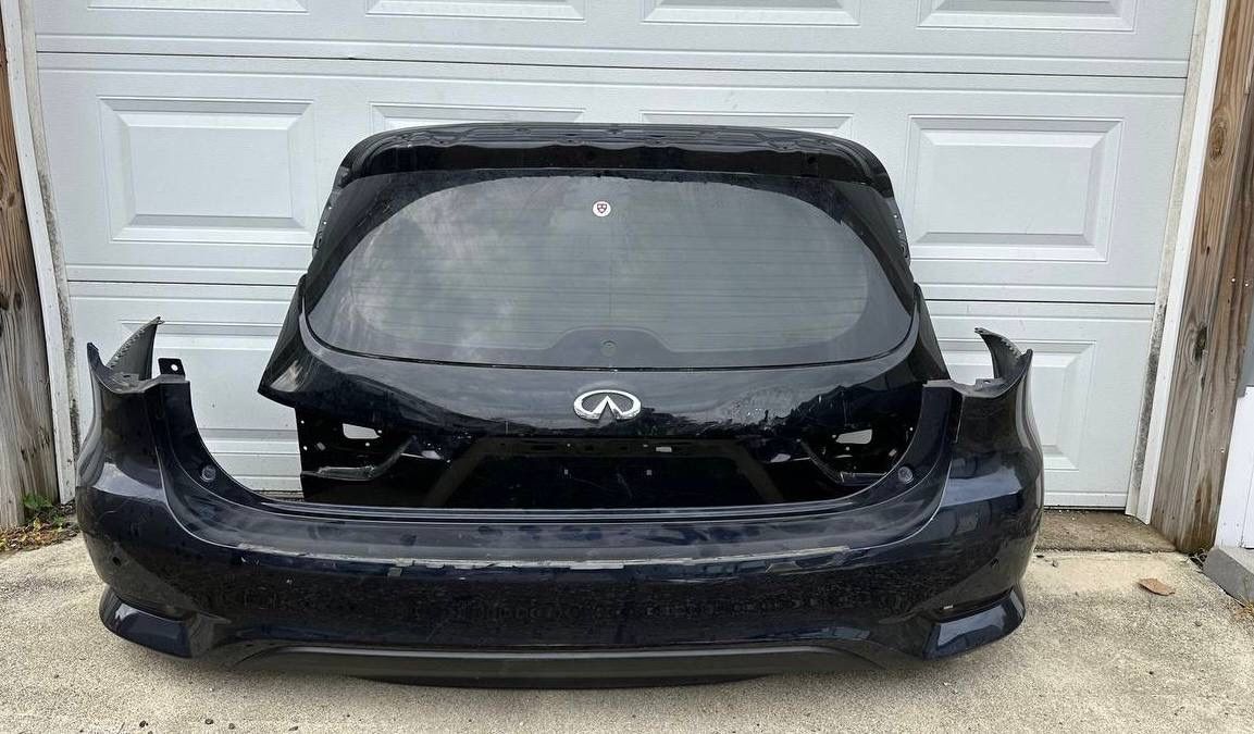2016 2017 2018 2019 2020 INFINITI QX60 LIFTGATE TAILGATE HATCH REAR DOOR OEM + REAR BUMPER