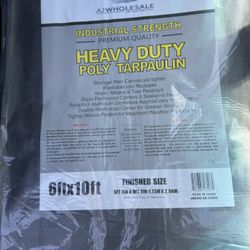 6x10 Heavy Duty Poly Tarp