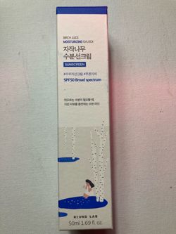 Round Lab Birch Juice Moisturizing Sunscreen SPF50