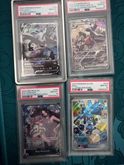 Psa 10 slabs and singles msg me for collectr link