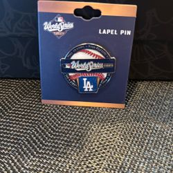 2025 Dodger World Series Pins $10 Each