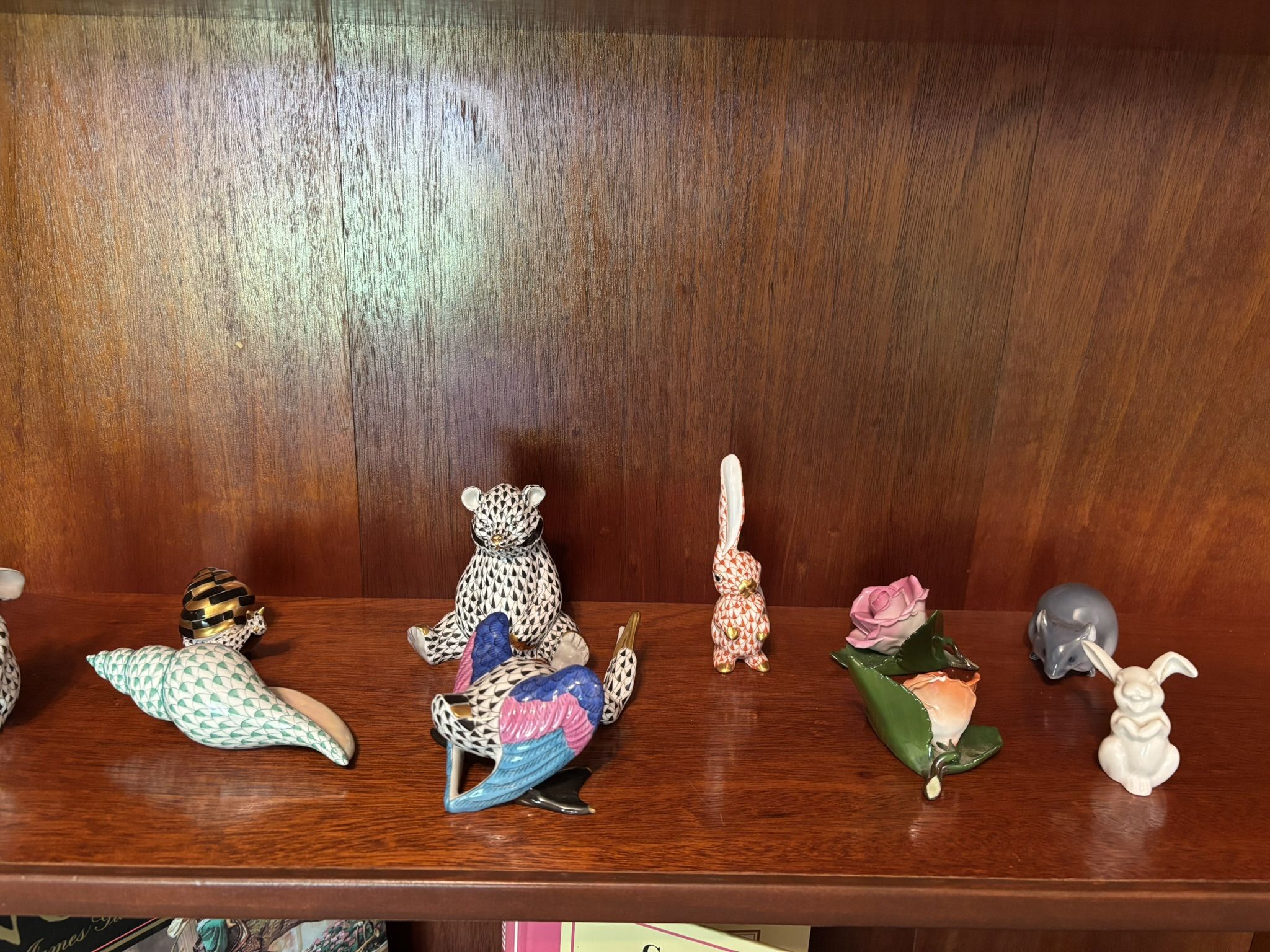 Rare Herend Hungary And Other Porcelain Figurines