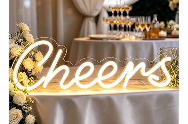 Cheers LED sign