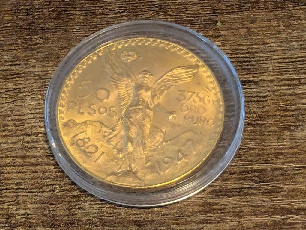 Invest In Gold Now! Centenario Coin With Numismatic Value.