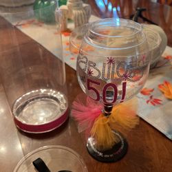 Fabulous At 50!!!! Glass