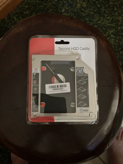 Second 2.5” Hard Drive Disk Caddy