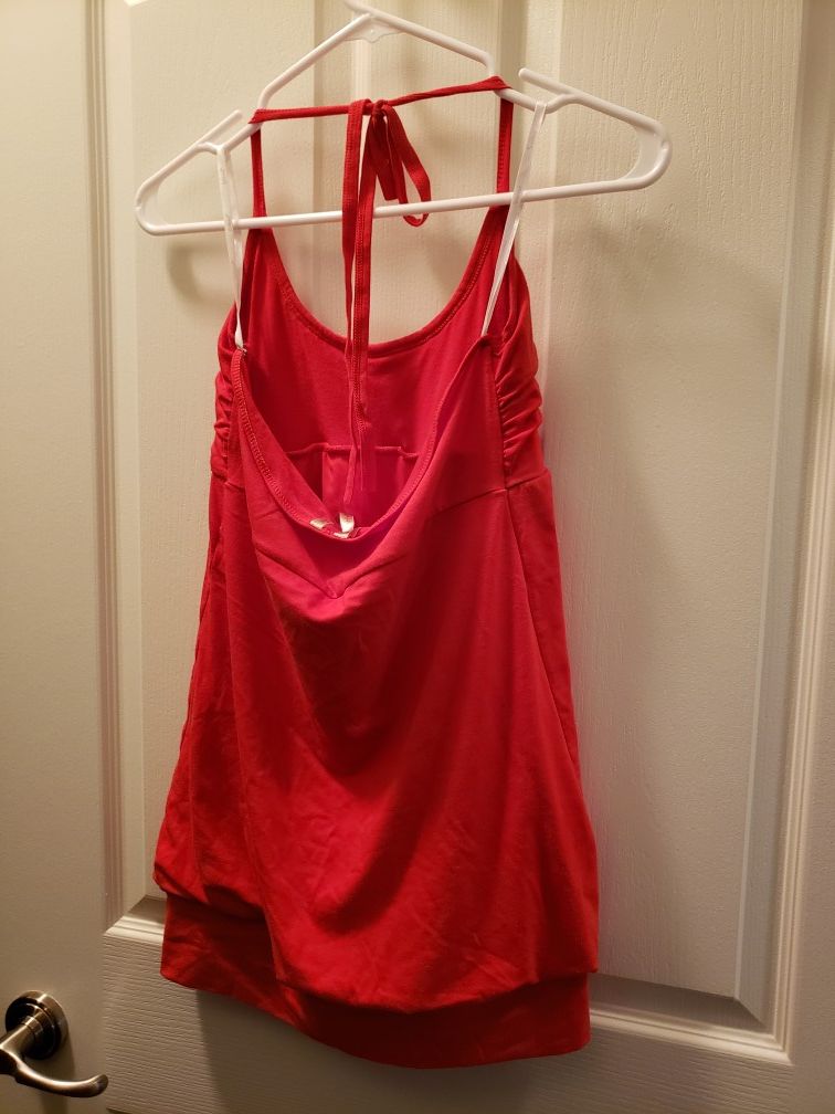 Red Halter Top