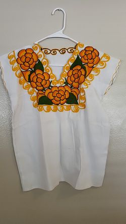 Mexican Embroidered Shirt