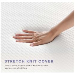 Memory Foam Twin Mattress With CertiPUR-US Certified Foam