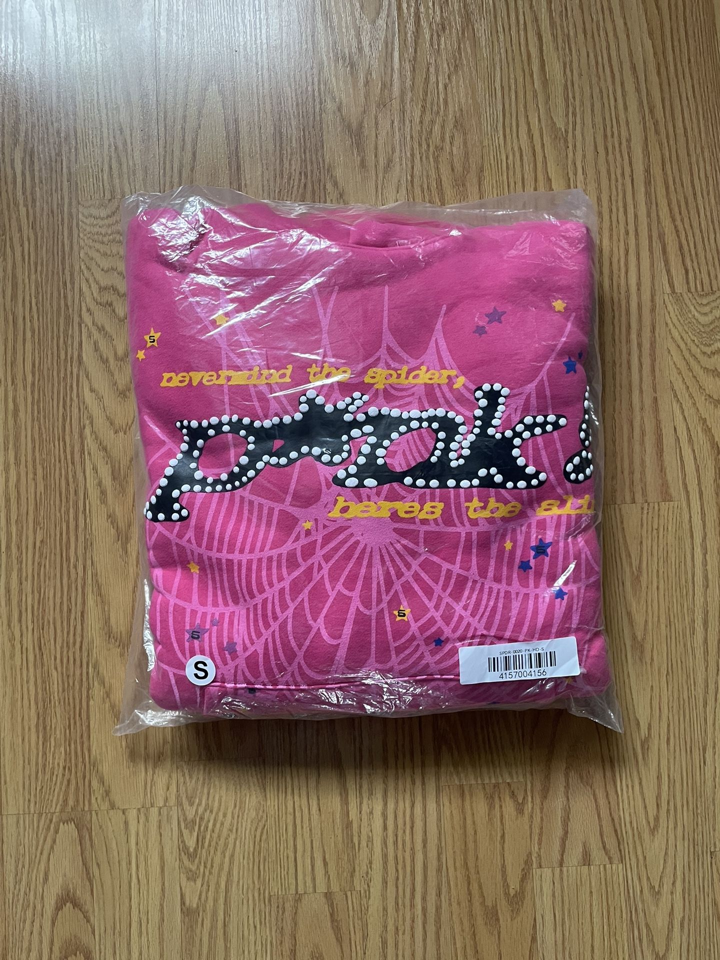 Pink Sp5der Hoodie V1