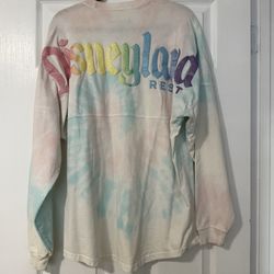Disney Parks Spirit Jersey Rainbow Tie Dye