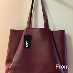 Brand New - Laptop Tote Burgundy