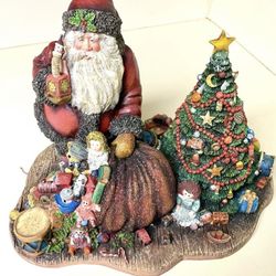 Vintage Stewart Sherwood Santa’s Magical Tree First Edition Figurine
