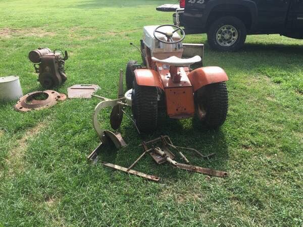 Riding Lawn Sears 10xl Garden Tractor 1971 Sears Custom 10XL