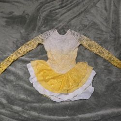 Ice skating leotard.