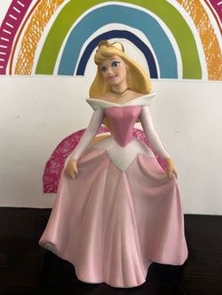 DISNEY PRINCESS SLEEPING BEAUTY PORCELAIN FIGURE - 6 INCH FROMM 1990 -NEW IN BOX