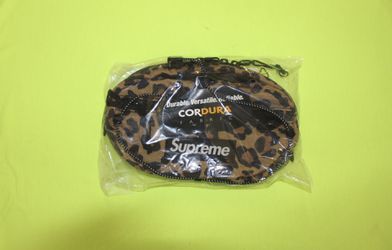 Supreme Waist Bag Leopard Box Logo Cordura Fanny Pack FW20