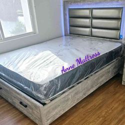 NEW QUEEN MATTRESS AND BOX SPRING 😉 100% QUALITY & CONFORM 👌