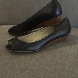 Steve Madden Peep Toe Kitten Wedge