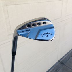 LH Callaway Jaws Raw Full Toe Chrome 60° Lob Wedge 