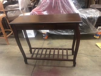 Wooden console 1 drawer