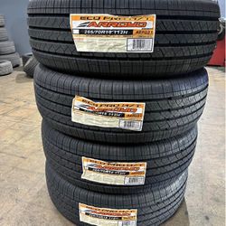 265/70/16 Arroyo HT Set Of New Tires All Included 