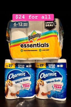 Bounty & Charmin Bundle