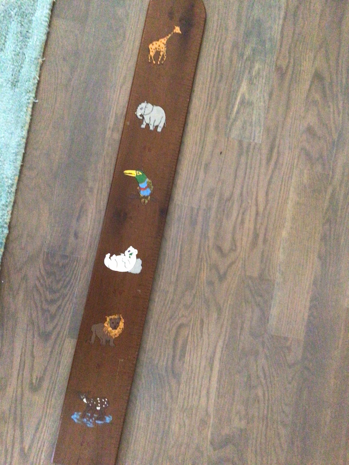 Measuring stick for nursery