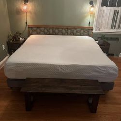 WFSL1209, Wayfair Sleep™ 14" Plush Memory Foam Mattress, King, Like New, Perfect Condition