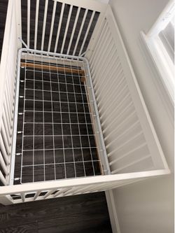 Baby Crib and Mattress