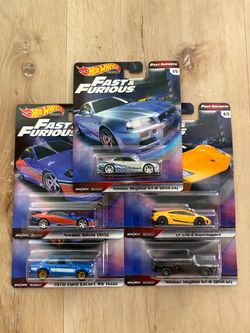 Hot Wheels Premium Fast & Furious Fast Imports 5-Pack