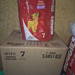 Huggies Size 7 Son 70 Pañales Por $33 Firme 