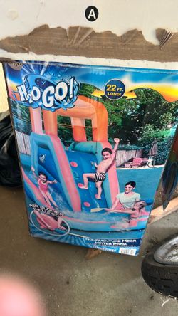H2OGO! AquaVenture Mega Water Park – Great Condition 🌞 Make summer unforgettable with this awesome inflatable water park! Perfect for kids’ birthday