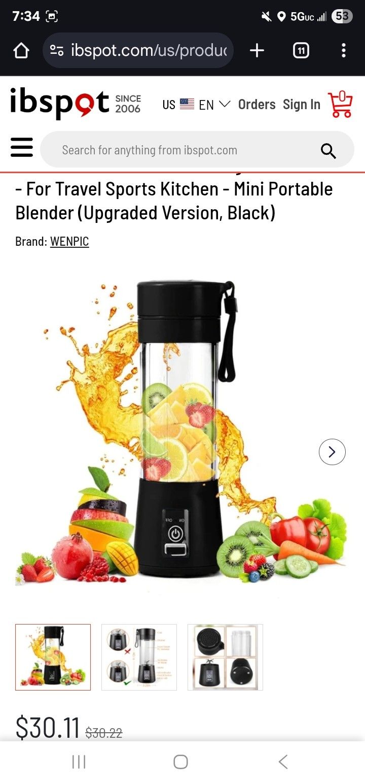 portable juice blender