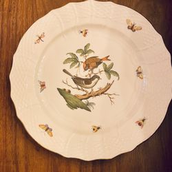 Herend Rothschild Bird Plates – 12 Total (9 Variants)