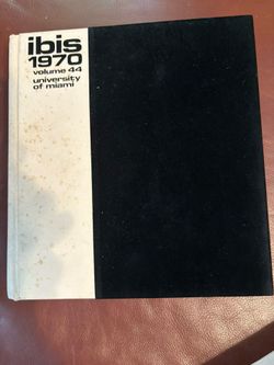 IBIS University Of Miami Volume 44, 1970 Graduating Class