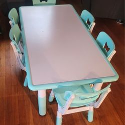 Childrens Erasable Table 