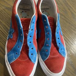 Golf Le Fleur Molten Lava x One star Ox suede shoes