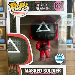 Squid Game Masked Soldier Funko Pop Funko Shop Exclusive