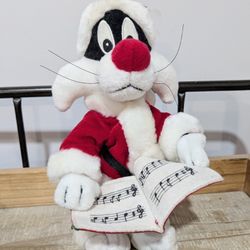 Sylvester Santa Plush 