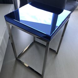 ZGallerie Stunning Blue End Table !