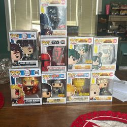 Anime Funko Pop Lot