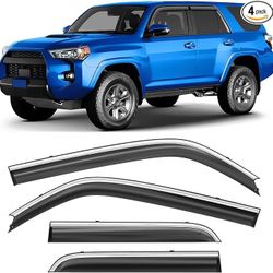 Car Window Visor Set for 2010-2023 Toyota 4Runner