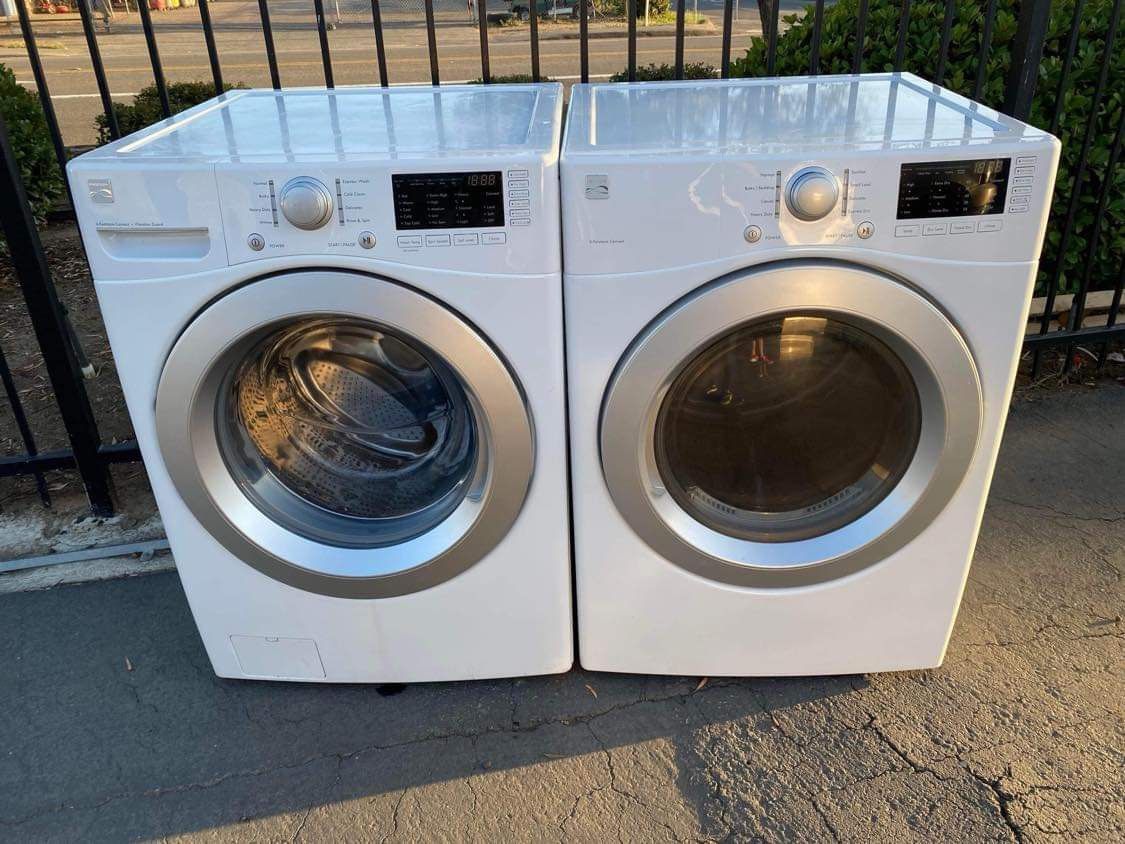 Washer And Electric Dryer