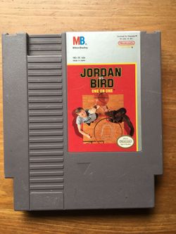 Jordan vs Bird one on one Nintendo video game