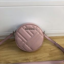 Michael Kors Pink Round Crossbody